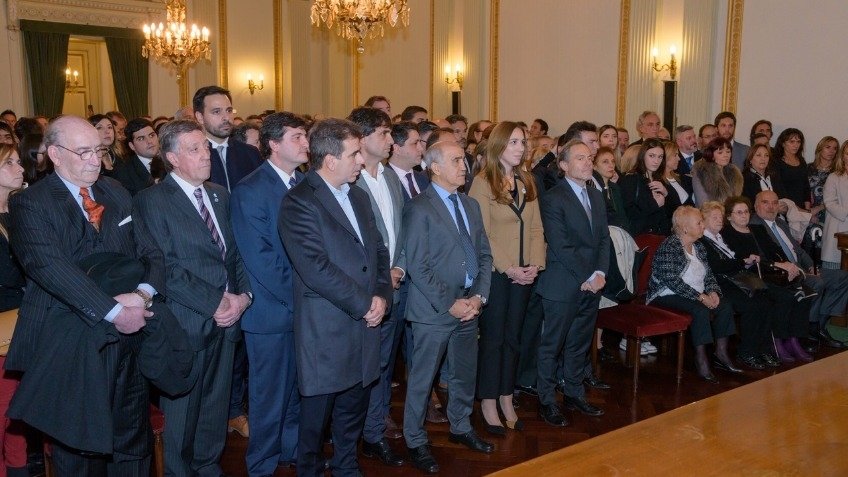 Argeri participó en la asunción del nuevo Juez de la Suprema Corte 